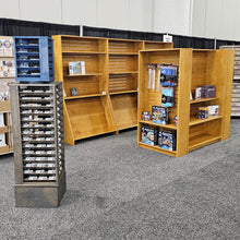 Load image into Gallery viewer, Bookcase - Angled Base w/ Slatwall Upper